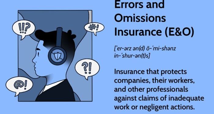 Insurance Definition For Errors And Omissions at Rose Slaughter blog